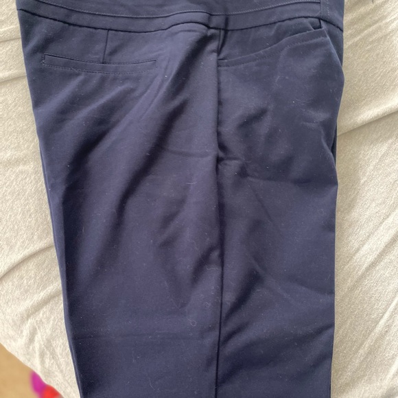 NWT Navy ankle style pants - Picture 4 of 4